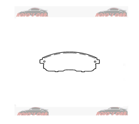 JUEGO DE BALATA FRENO DE DISCO WAGNER DELANTERA CERAMICA PARA NISSAN ALTIMA 2002-2006