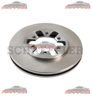 ROTOR FRENO DE DISCO FAG VENTILADO PARA NISSAN D21 PICKUP 2.4L L4 95-08/NP300 2.5L L4 09-10 , 2.4L L4 09-10/URVAN 2.4L L4 00-02