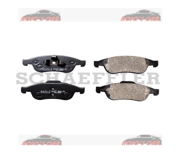  BALATA FRENO DE DISCO FAG SEMI METALICA DELANTERA PARA RENAULT DUSTER 2013-2014