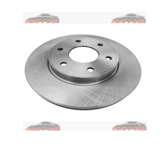 ROTOR FRENO DE DISCO FAG DELANTERO PARA NISSAN NP300 ESTACAS 2016-2019, 6 BARRENOS, DERECHO E IZQUIERDO, VENTILADO