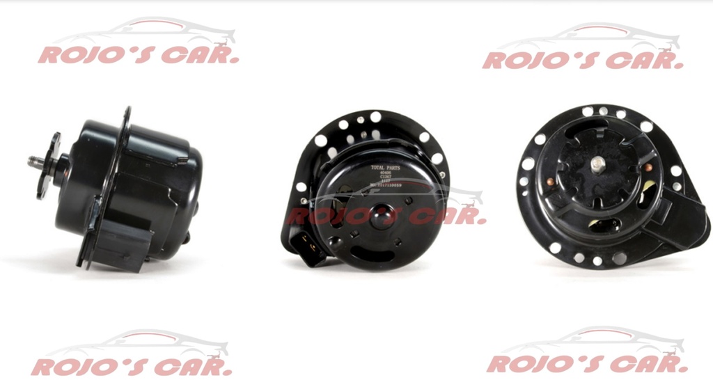 MOTOVENTILADOR TOTALPARTS PARA RADIADOR - CHEVROLET MALIBU 6CIL 3.1L, 4CIL 2.4L 97-03 22134671|22134671|FM174 2 TERMINALES MOTOR 12V SIN ASPAS