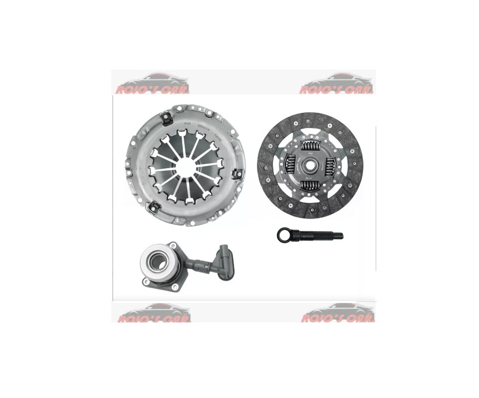  JUEGO DE EMBRAGUE DYNAMIK PARA FORD FIESTA S 1.6L L4 2012-2019, FORD FIESTA SEL 1.6L L4 MFI 2012-2019, FORD FIGO IMPULSE 1.5L L4 2016-2018