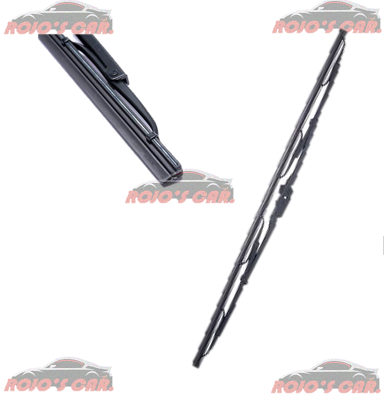 LIMPIAPARABRISAS BLATT 26" INDIVIDUAL METALICA HULE NATURAL GRAFITADO